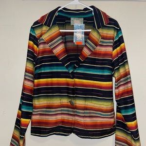 Western Serape Blazer